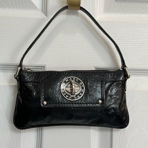Marc by Marc Jacobs black patent leather bag